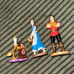 Beauty and the Beast Cake Topper Set